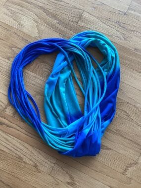Blue Multi-Strand Infinity Scarf
